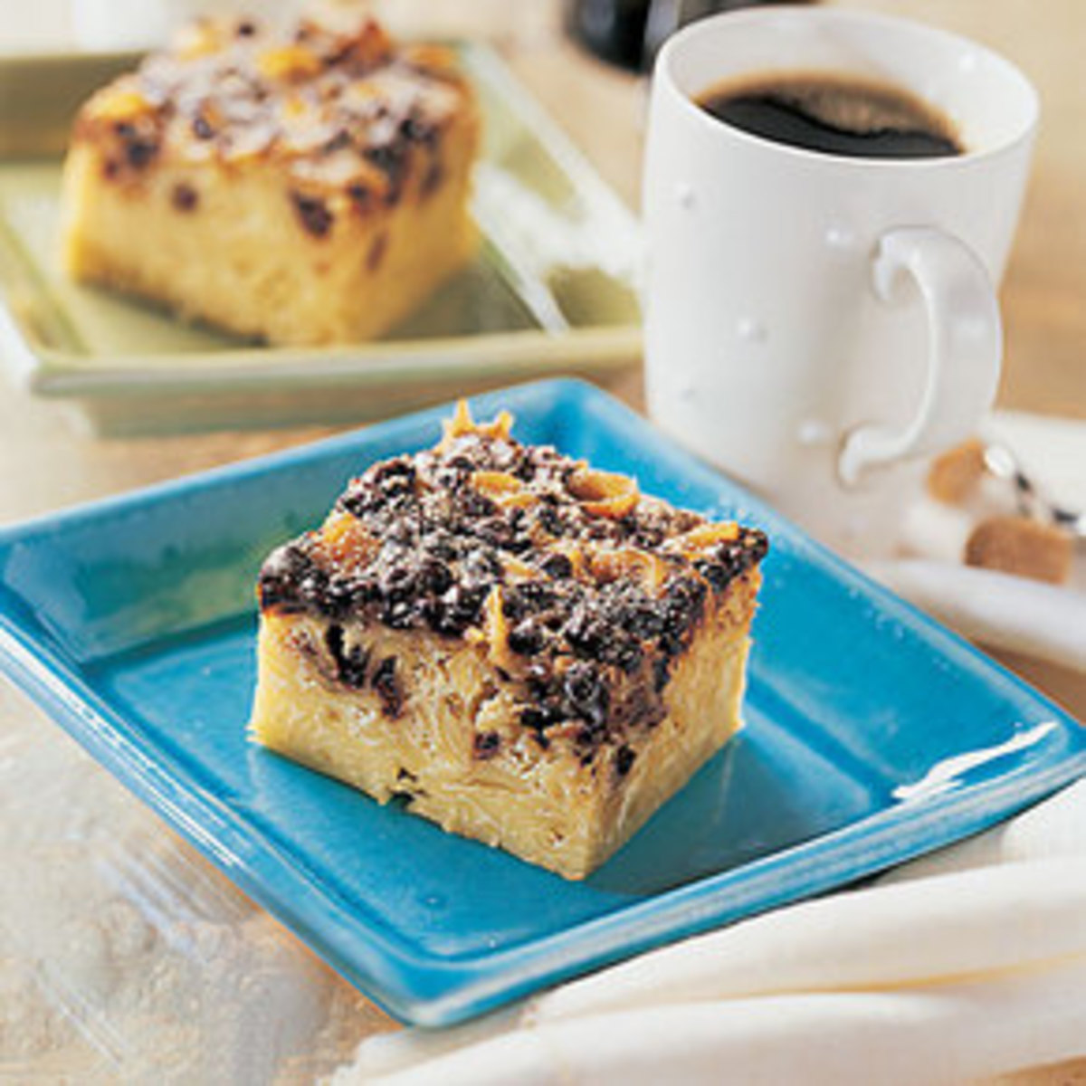 Cappuccino Kugel with Cabot Peach Yogurt Jamie Geller