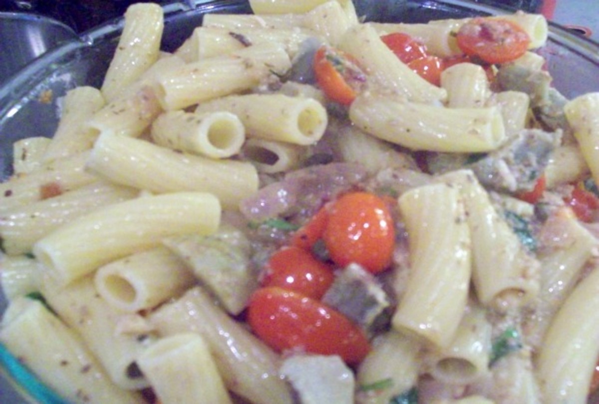 Sardine Pasta Salad Jamie Geller