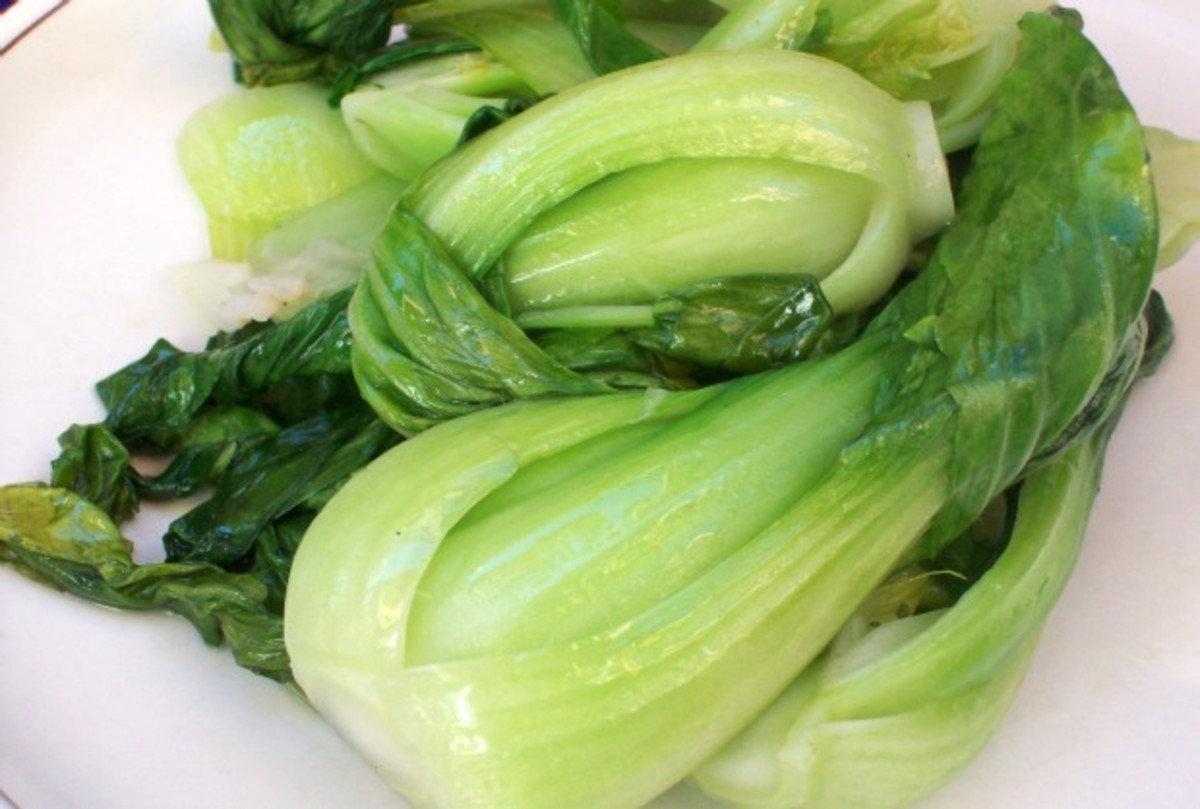 Garlicky Bok Choy Jamie Geller