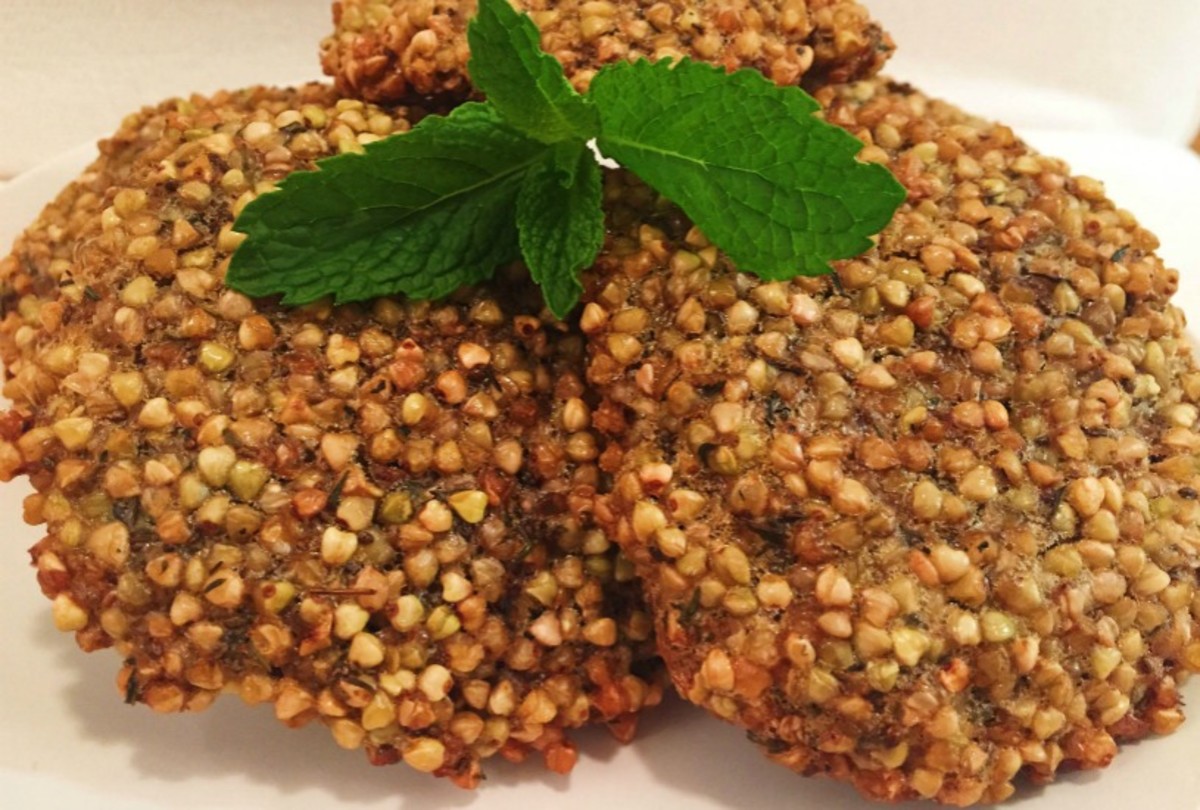 Buckwheat Burger Jamie Geller