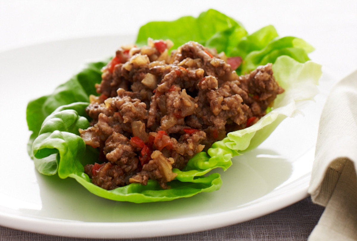Beef Lettuce Wraps Jamie Geller