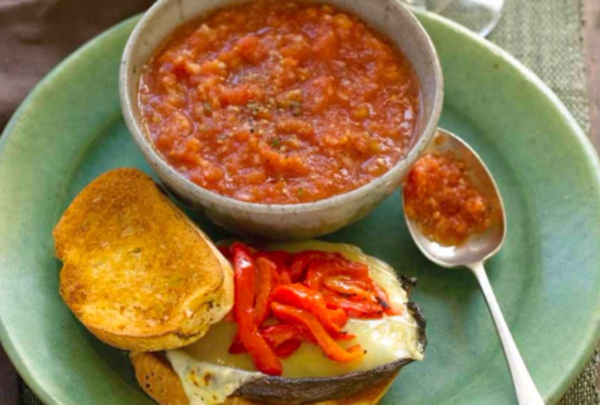 Mozzarella Mushroom Burgers Jamie Geller