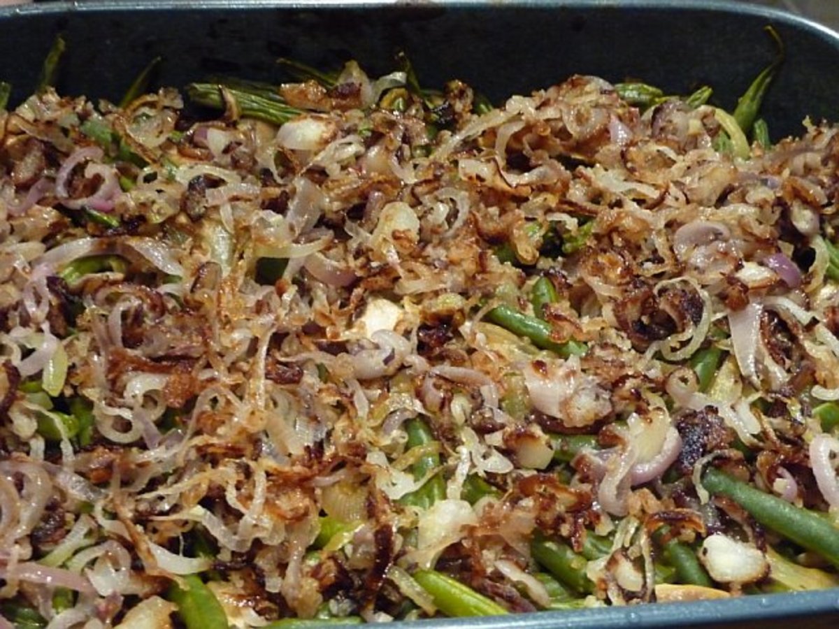 Green Beans with Shitake Mushroom Sauce Jamie Geller