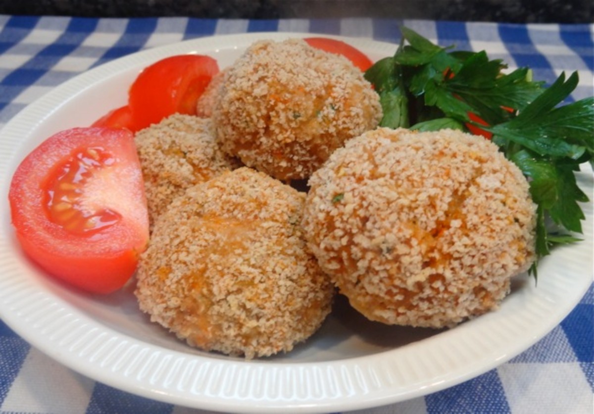 TurkeyVeggie Meatballs with Panko Crust Jamie Geller