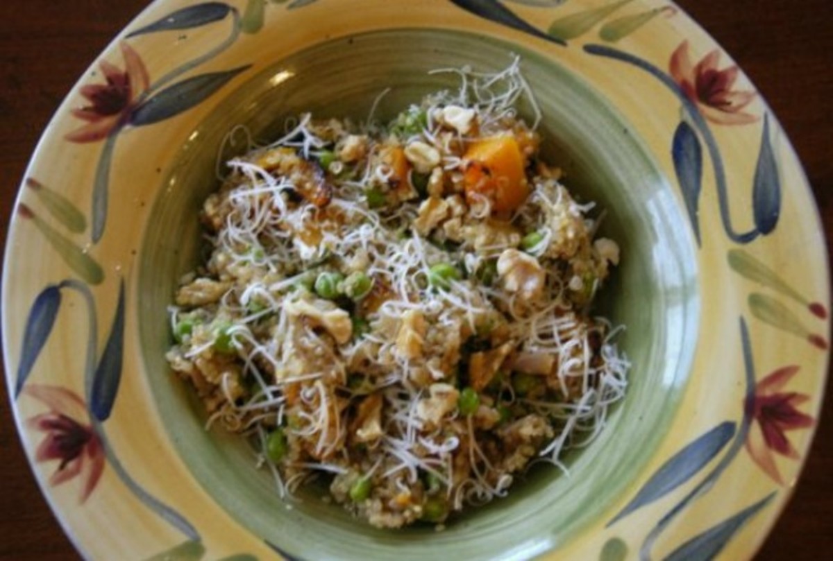 Quinoa Risotto with Butternut Squash Jamie Geller