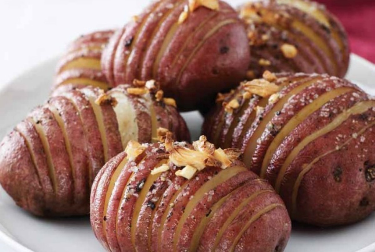 Accordion Potatoes Jamie Geller