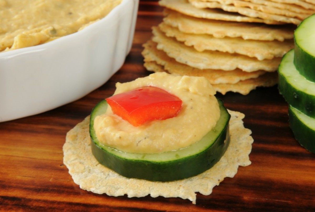 Hummus and Peanut Butter Cucumber Sammies Jamie Geller