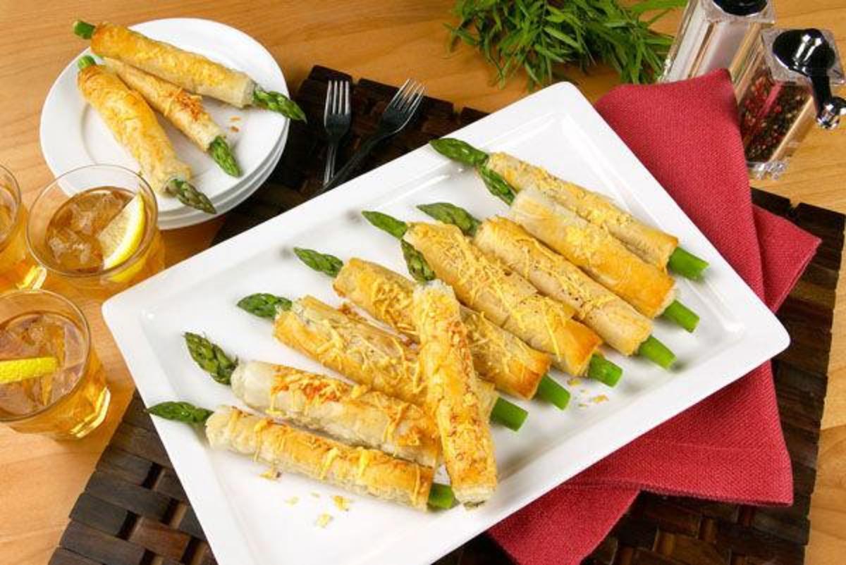 Crispy California Asparagus Straws Jamie Geller