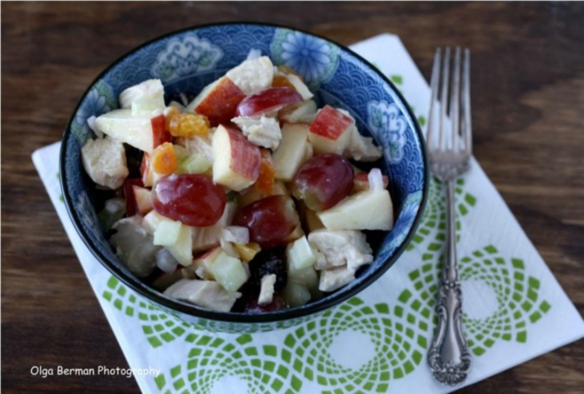 Grape and Apple Chicken Salad Jamie Geller