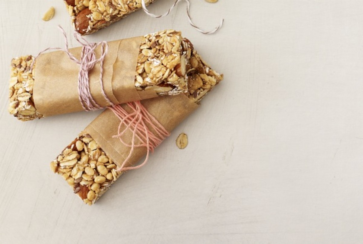 Crunchy Maple Brown Sugar Granola Bars Jamie Geller