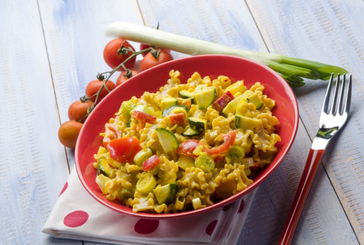Summer Vegetable And Ricotta Pasta Jamie Geller