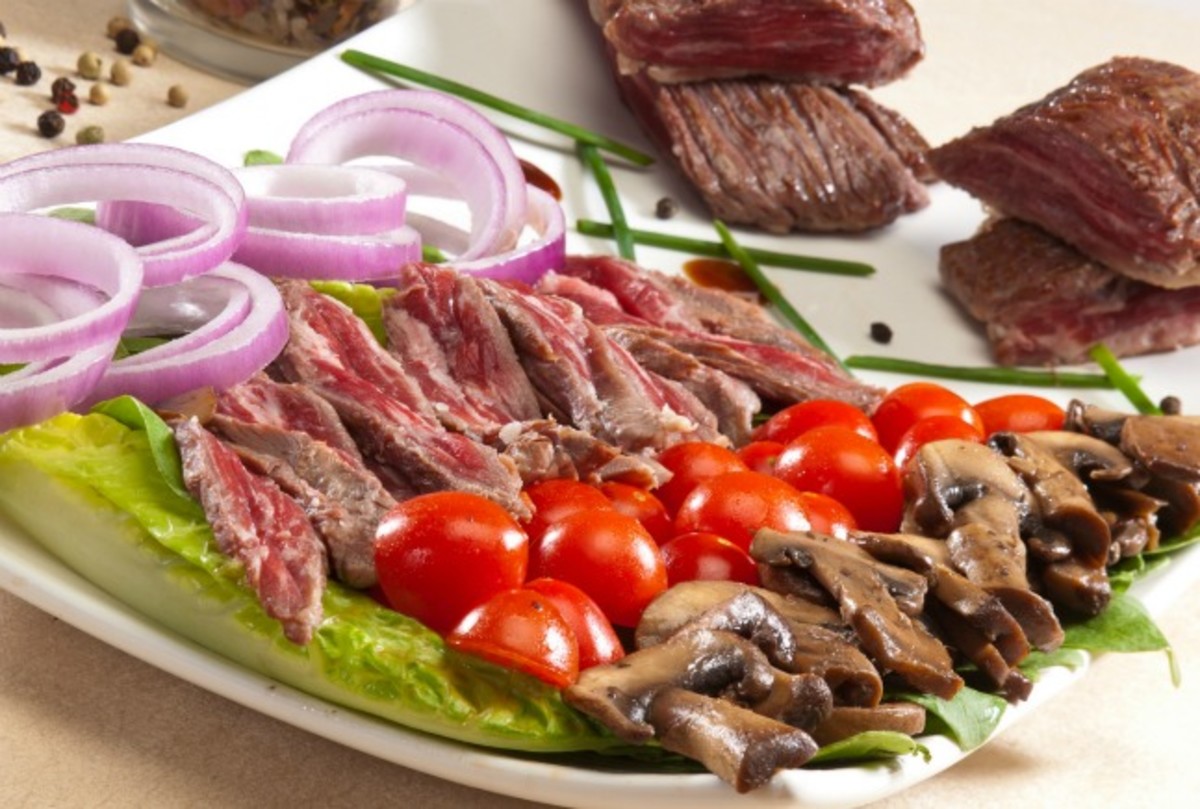 Skirt Steak Salad Jamie Geller
