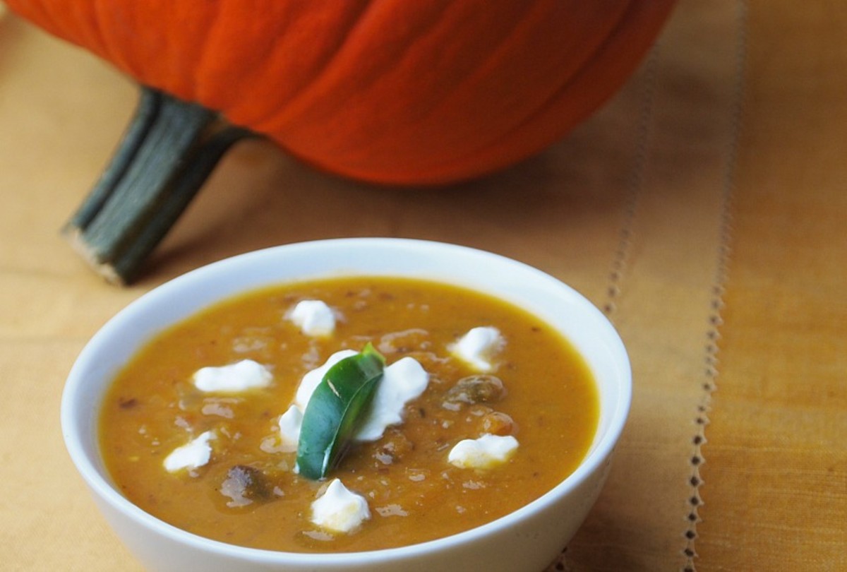 Pumpkin Black Bean Soup Jamie Geller