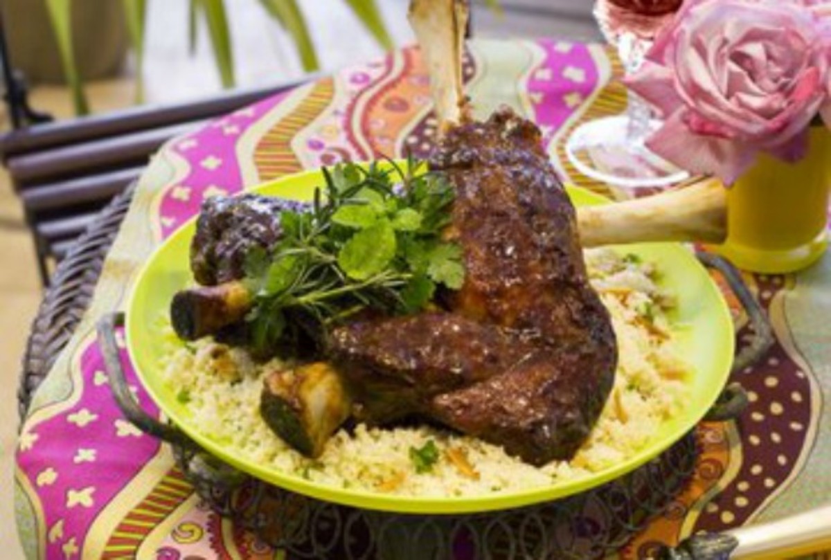 Fall off the Bone Lamb Shanks Jamie Geller