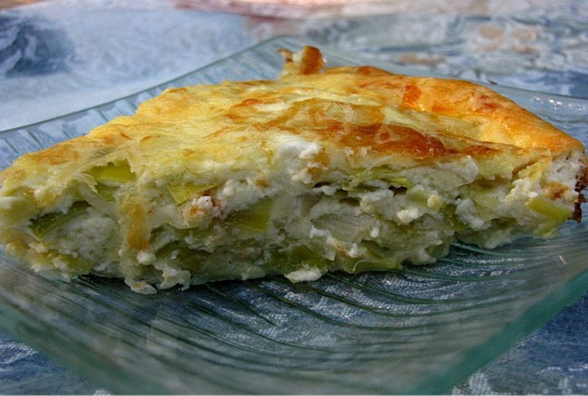 Dairy Potato Leek Quiche Jamie Geller