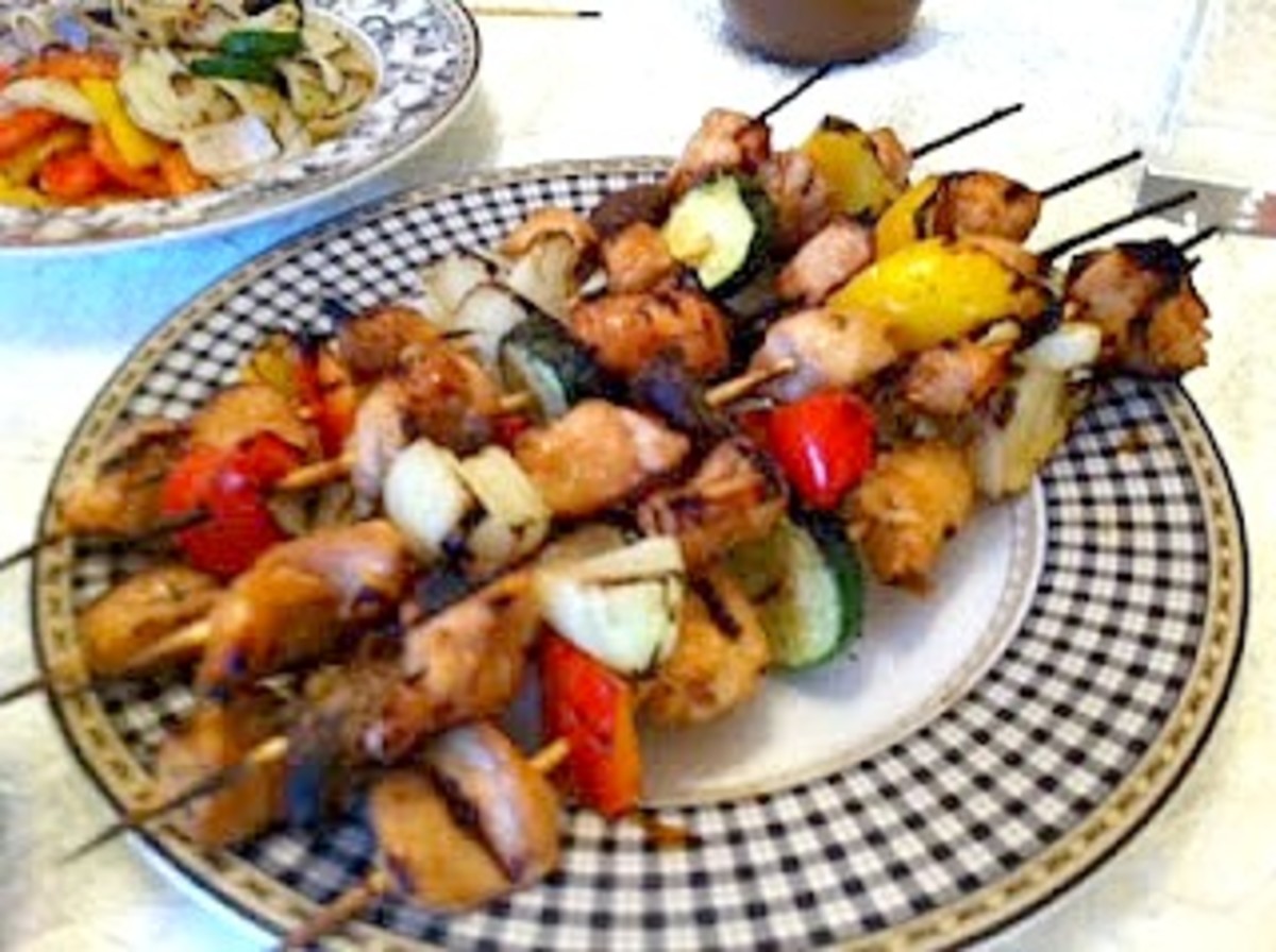 Lebanese Chicken Kabobs Jamie Geller