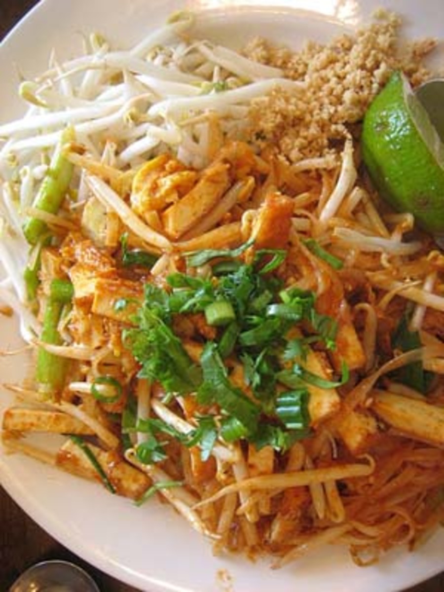 Tofu Pad Thai( pad thaï au tofu) Jamie Geller