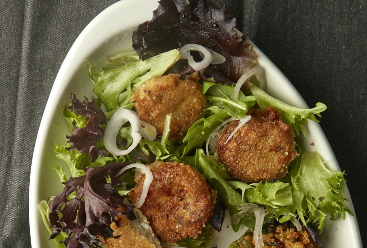 Goat Cheese Salad Croutons Jamie Geller