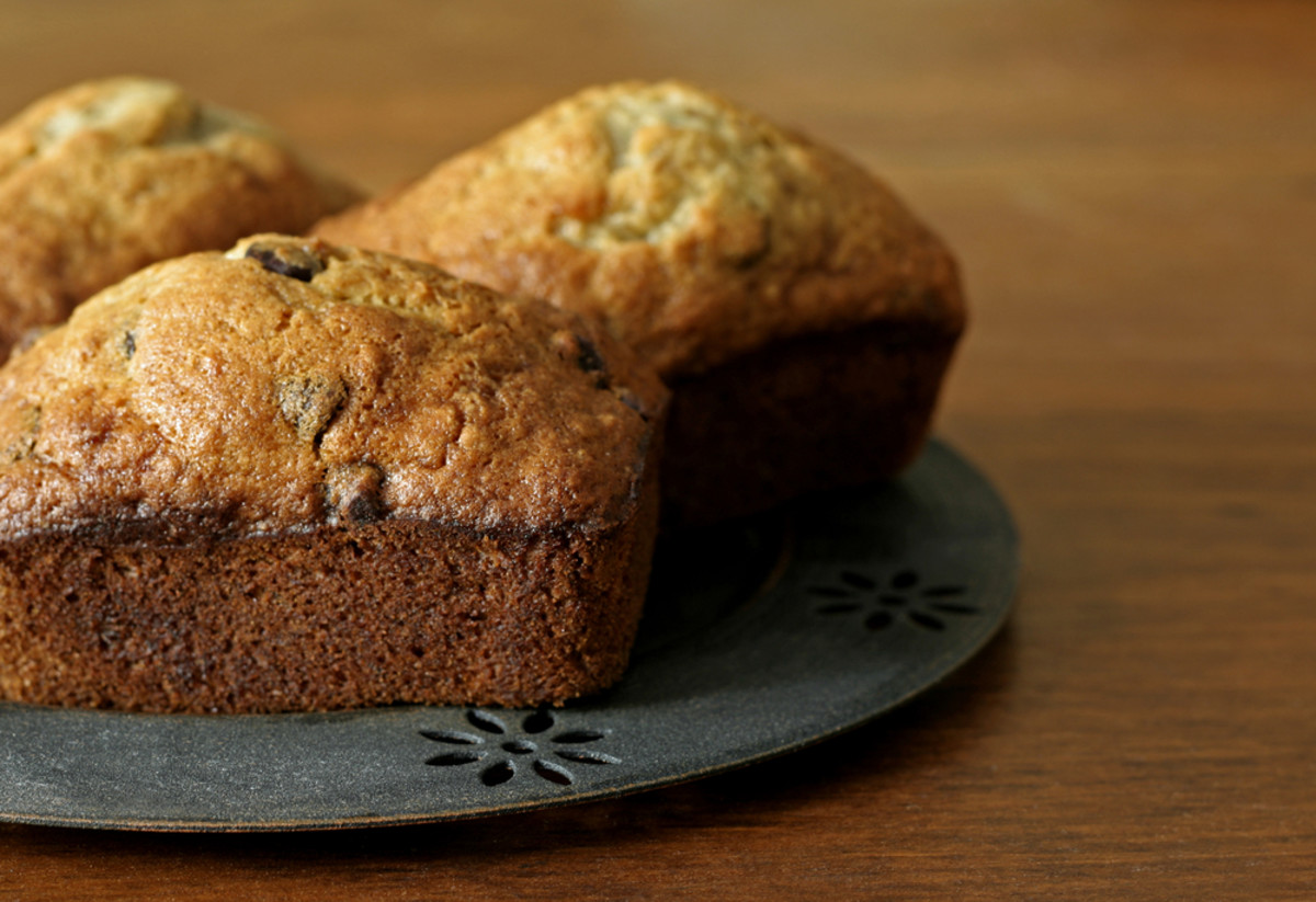 Mini TripleChocolate Quick Breads Jamie Geller