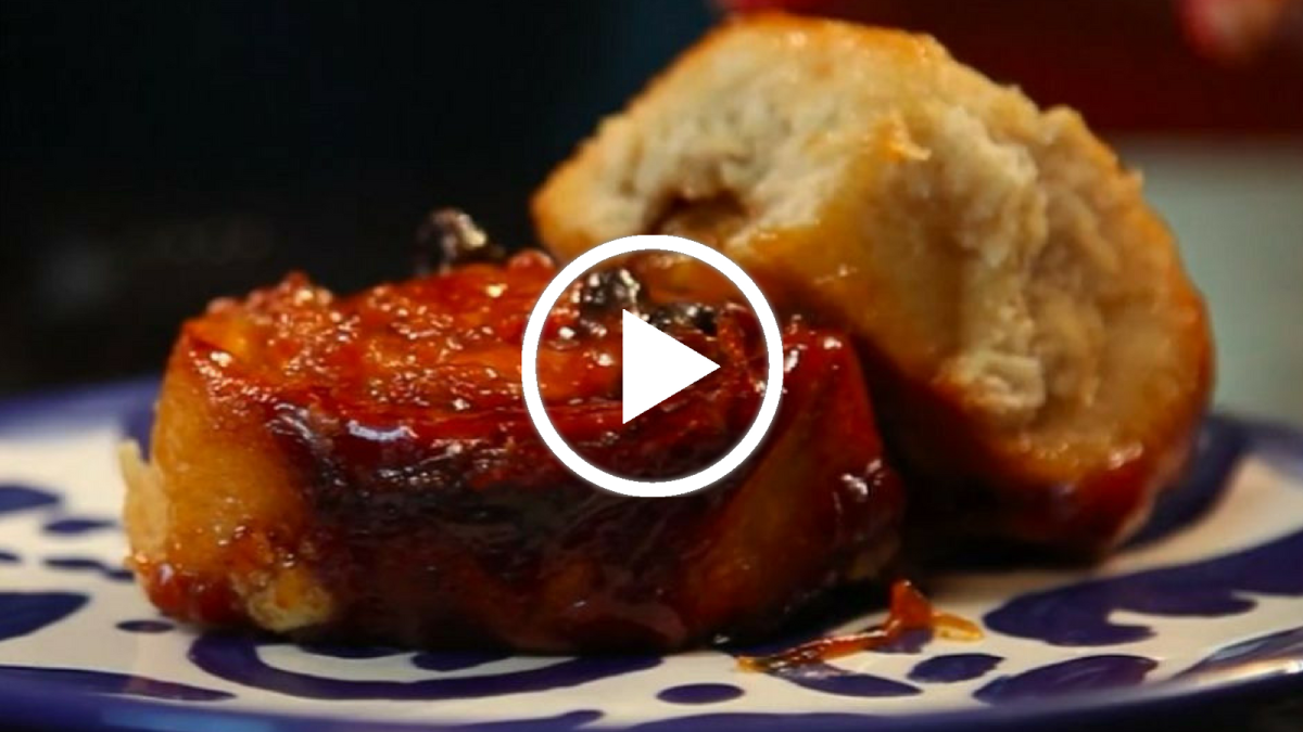 Apple Honey and Tart Cherry Dessert Rolls Jamie Geller