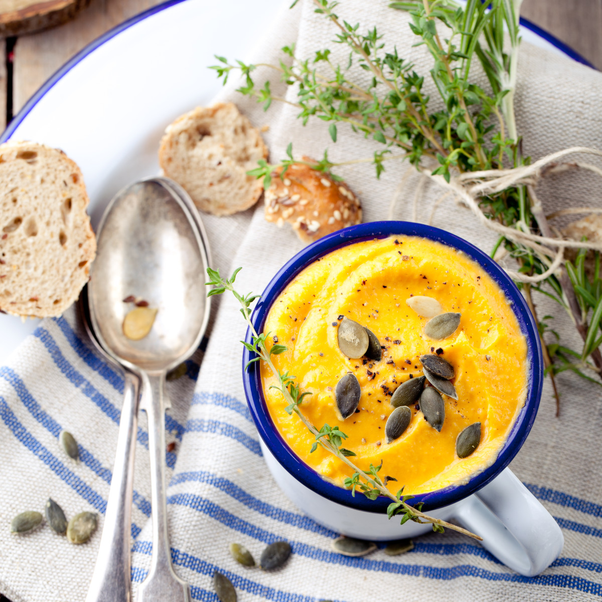 Simple Butternut Squash Soup Jamie Geller