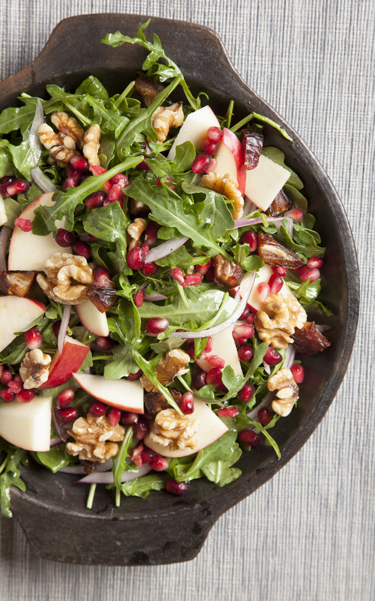 Pomegranate, Apple and Date Salad - Jamie Geller