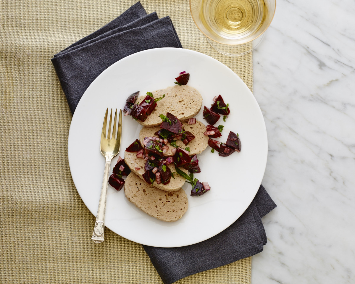 Gefilte Fish with Beet Relish Jamie Geller