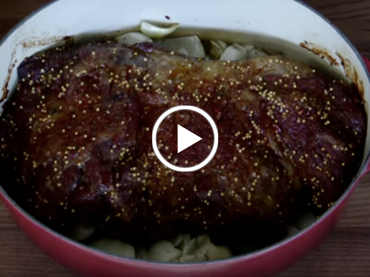 How To Oven Sear and Slow Roast a Brisket Joy of Kosher