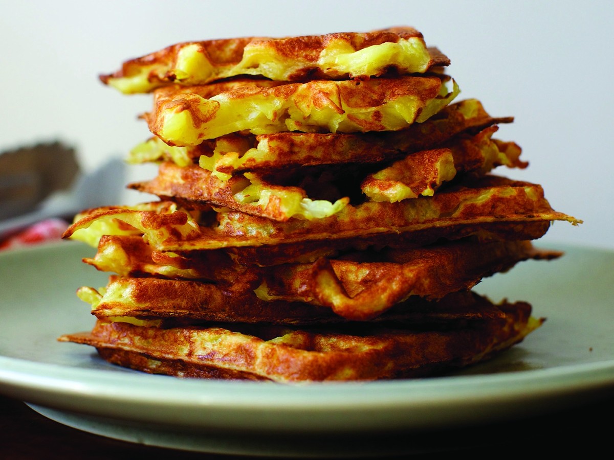 Latke Waffles Jamie Geller