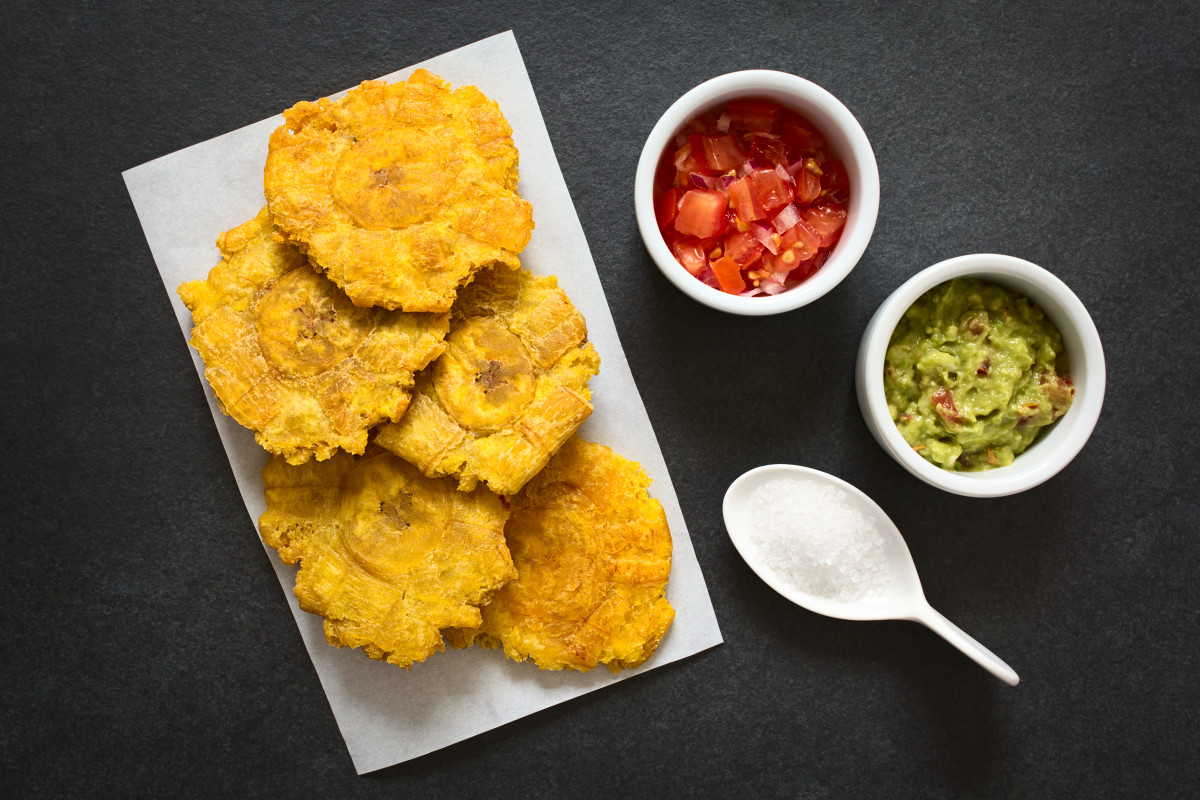Oven Fried Tostones Jamie Geller